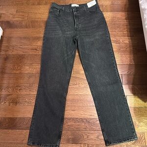 Abercrombie & Fitch The 90s Straight Ultra High Rise Jeans